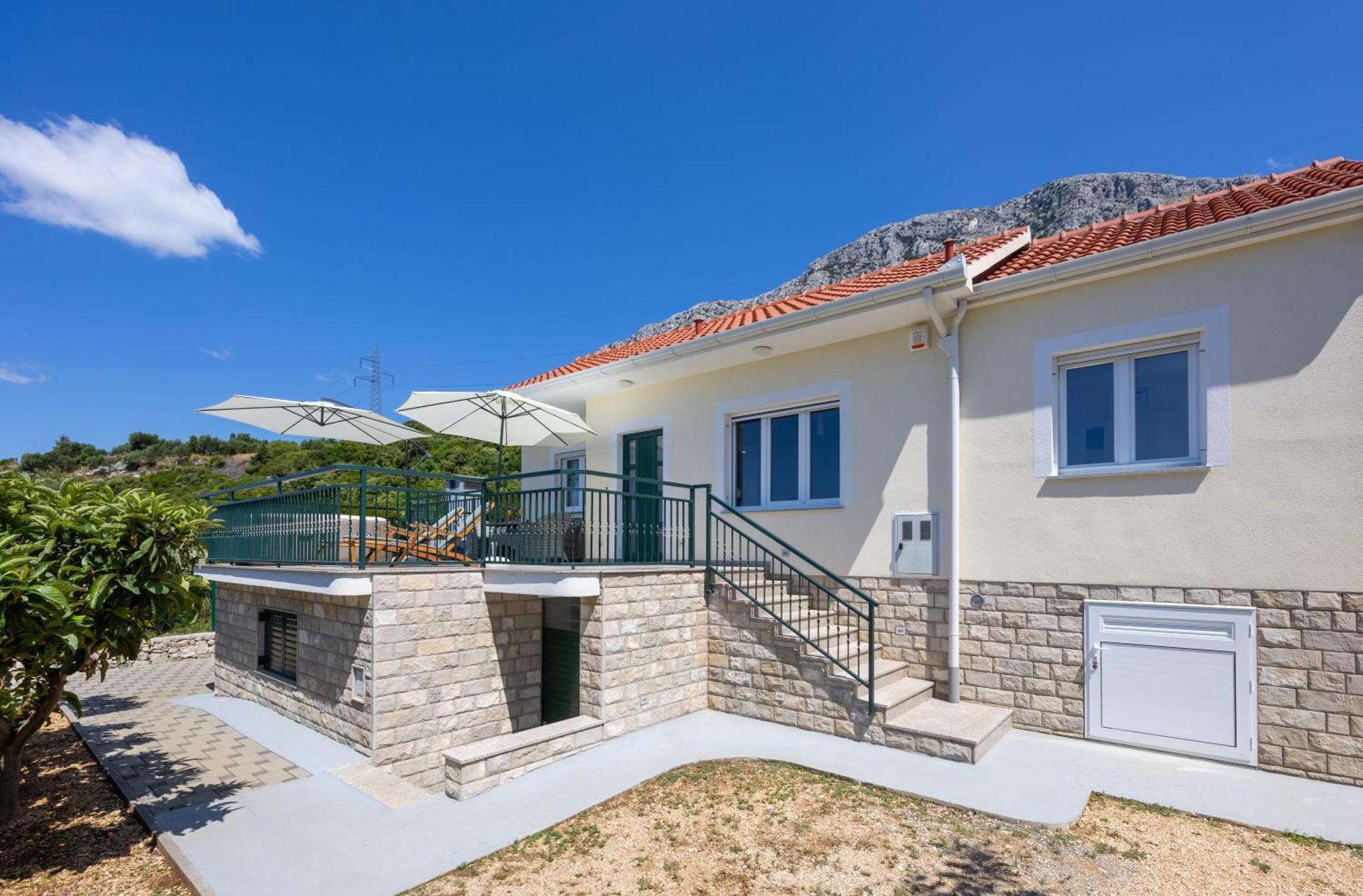 Private Villa Golden Hour With A View Of Split Area Kaštel Sućurac Exteriér fotografie